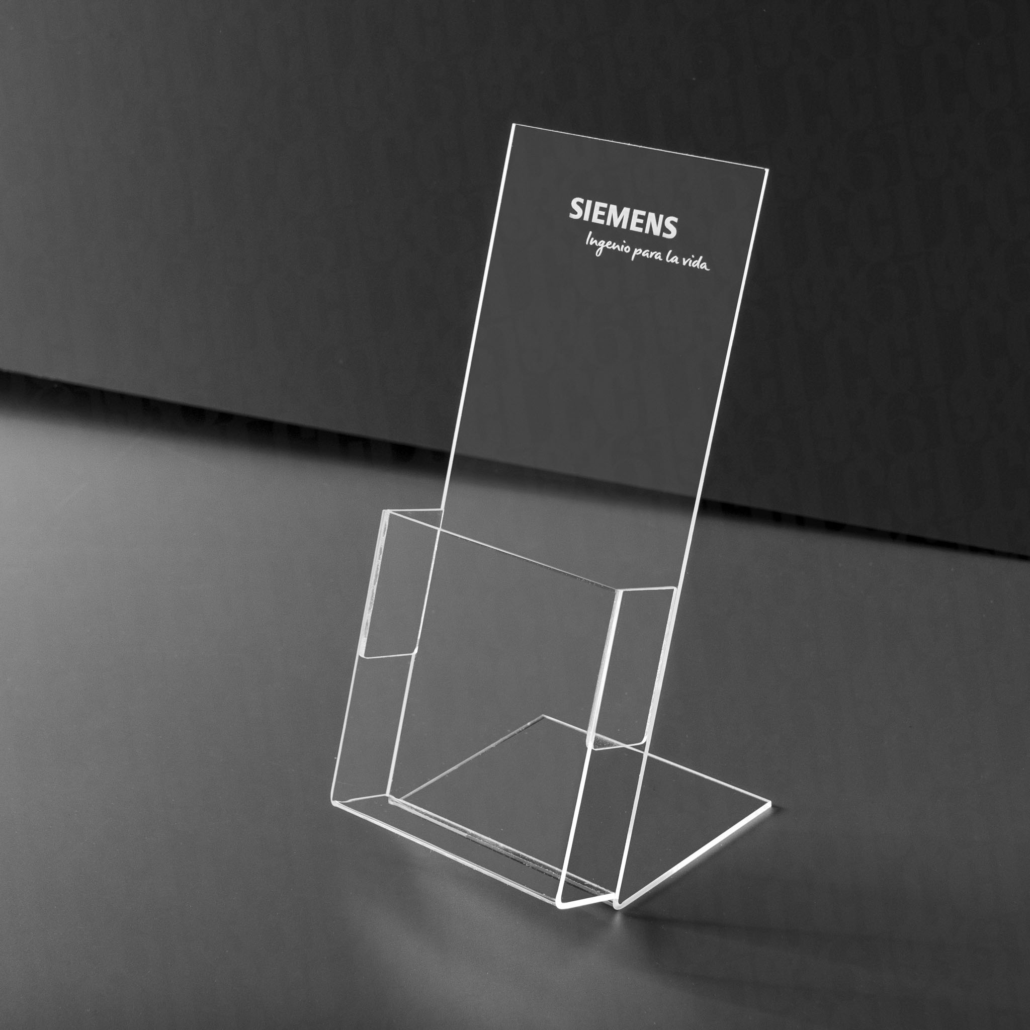 Portafolletos de acrílico para Siemens