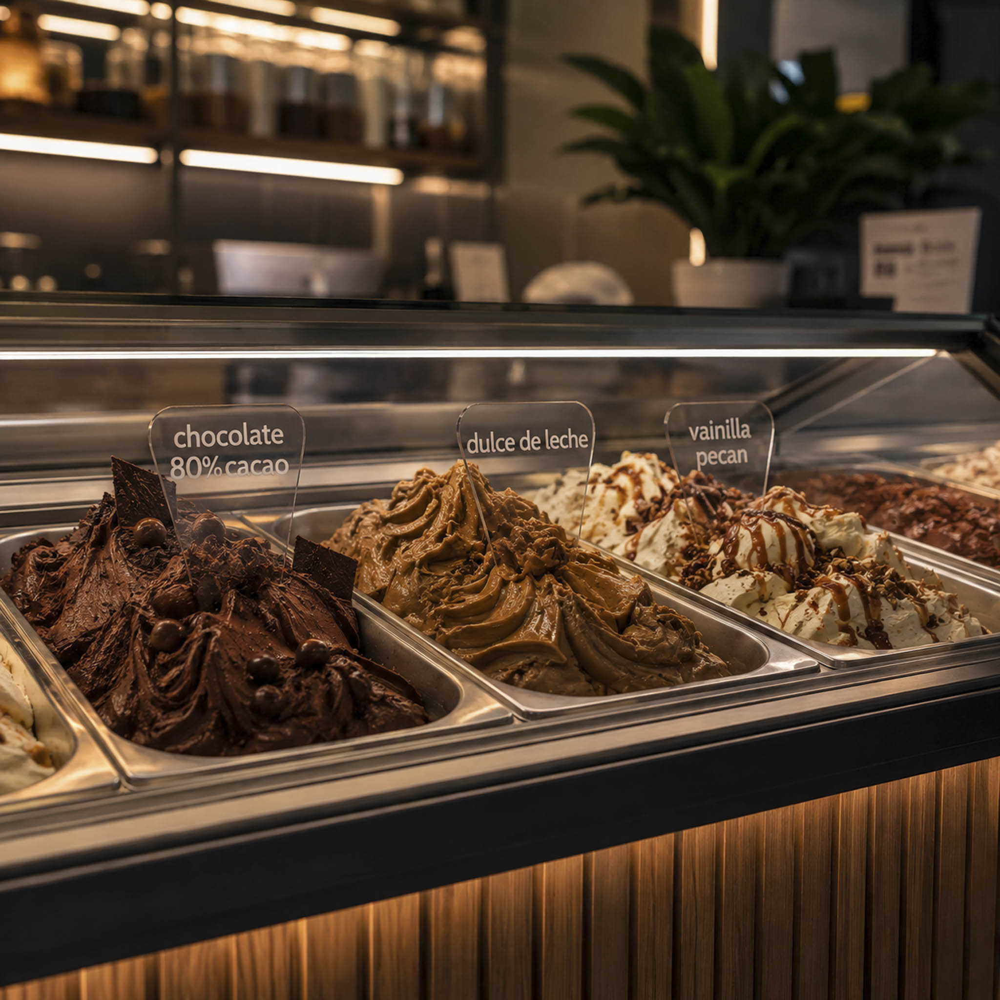 Señaladores para helados de acrílico Rapanui