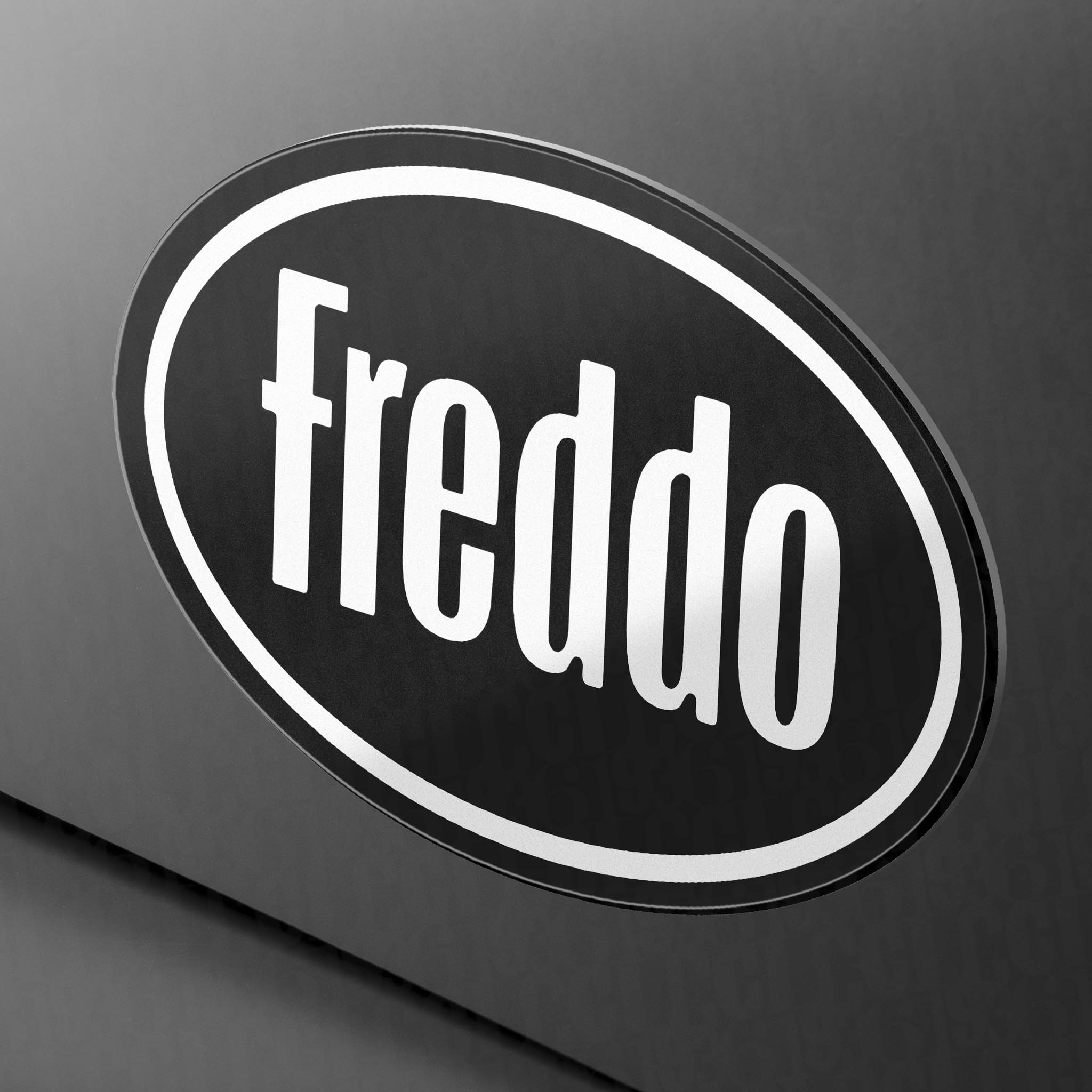 Cartel de acrílico | Heladería Freddo