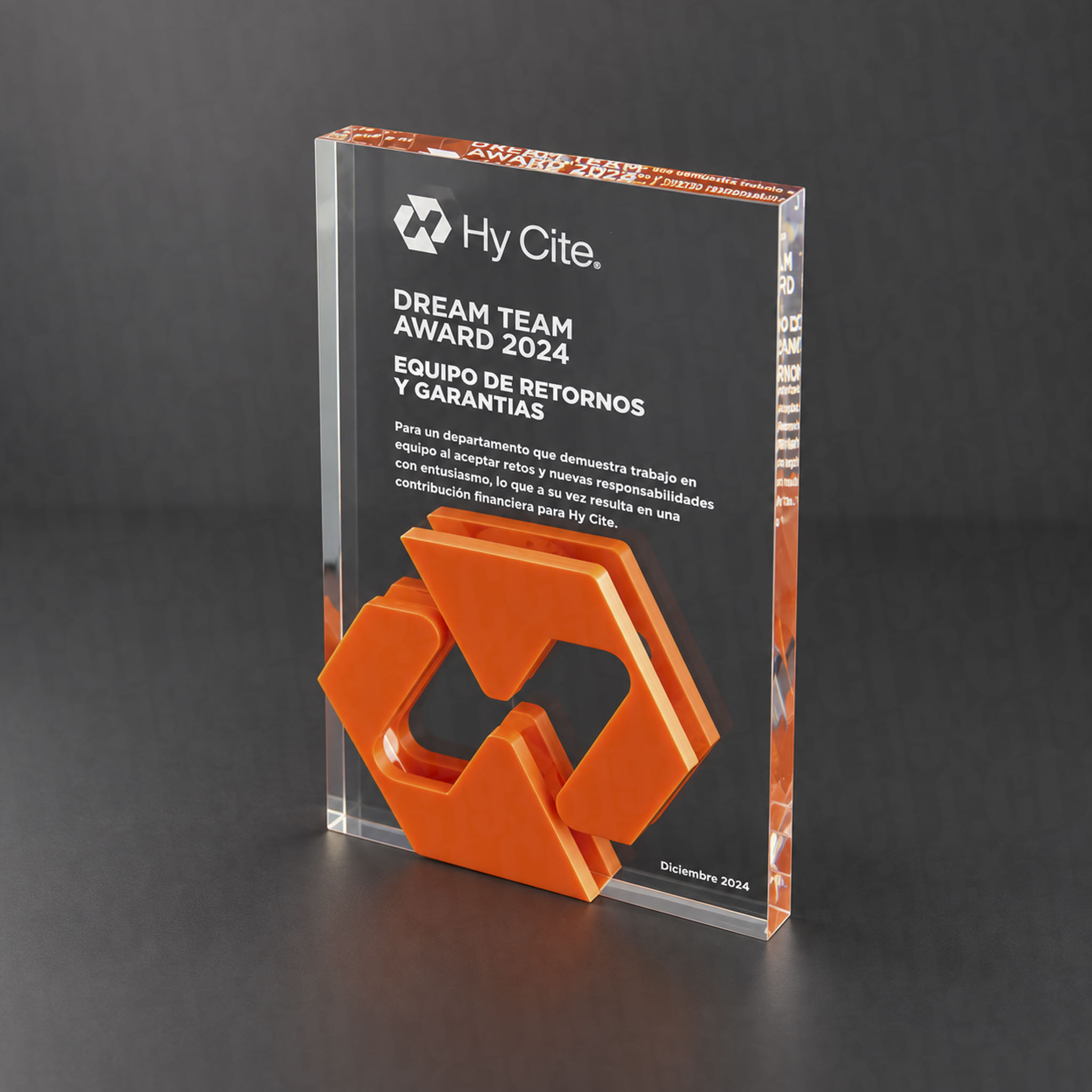 Premio Corporativo de Acrílico